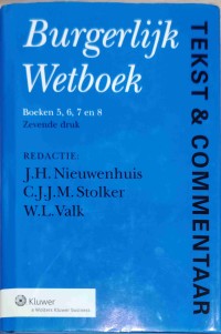 Burgerlijk Wetboek: Tekst & Commentaar