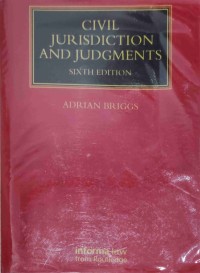 CIVIL JURISDICTION AND JUDGMENTS