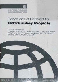 Conditions of Contract for EPC/Turnkey Projects