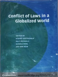 Conflict of Laws in a Globalized World