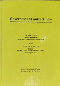 Government Contract Law