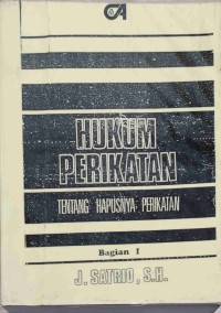 Hukum Perikatan Tentang Hapusnya Perikatan Bagian 1