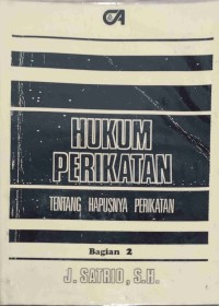 Hukum Perikatan Tentang Hapusnya Perikatan Bagian 2