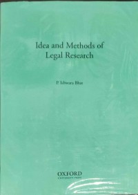 Idea and Methods Of Legal Research
