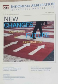 Indonesia Arbitration Quarterly Newsletter