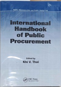 International Handbook of Public Procurement
