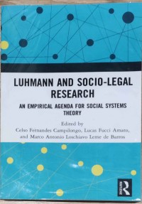 Luhmann and Socio-Legal Research