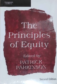Principles of Equity