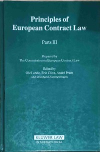 Principles Of European Contract Law