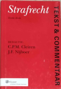 Strafrecht Zesde druk: TEKST & COMMENTAAR
