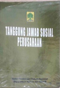 Tanggung Jawab Sosial Perusahaan